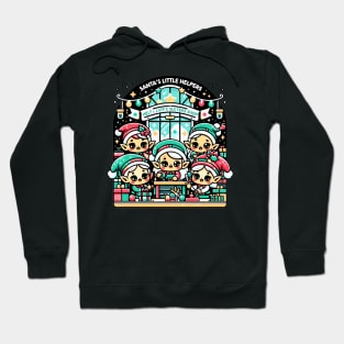 Kawaii Elves Toy-Making Frenzy Hoodie